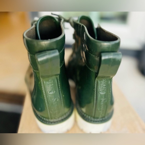Circus by Sam Edelman Women's Kascade Rain Boot Hunter Green Shiny size 7 - Picture 12 of 13